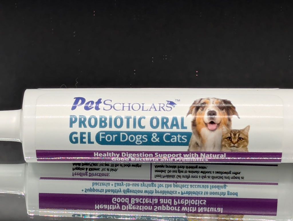 Pet Scholars Probiotic Oral Gel for Dogs & Cats