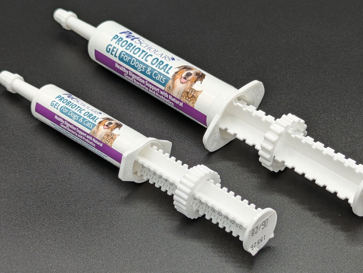 Pet Scholars Probiotic Oral Gel for Dogs & Cats