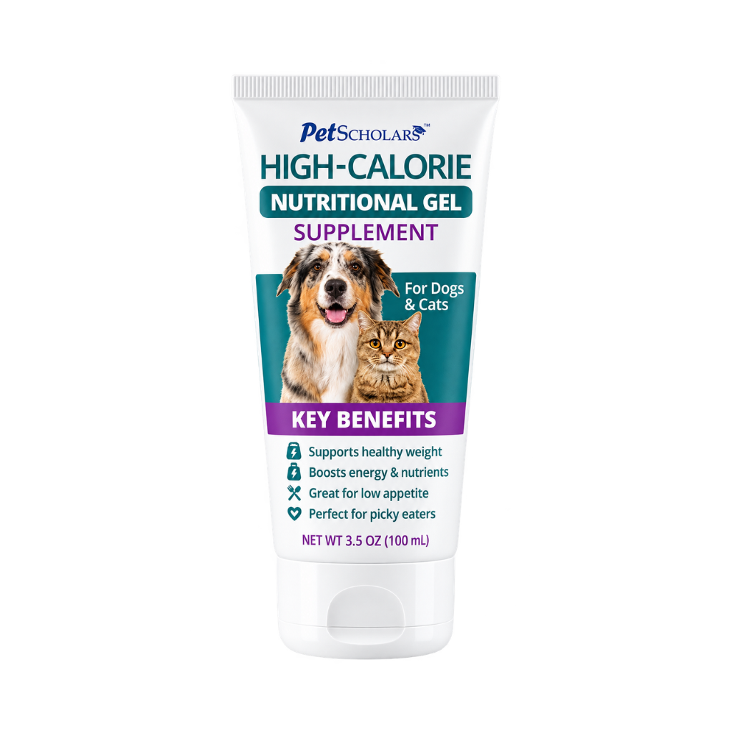 Pet Scholars High-Calorie Nutritional Gel Supplement For Dogs & Cats (3.5 oz)